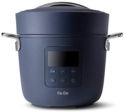 お手ごろ価格の電気圧力鍋④:Re・De Pot 電気圧力鍋 2L(A-stage)