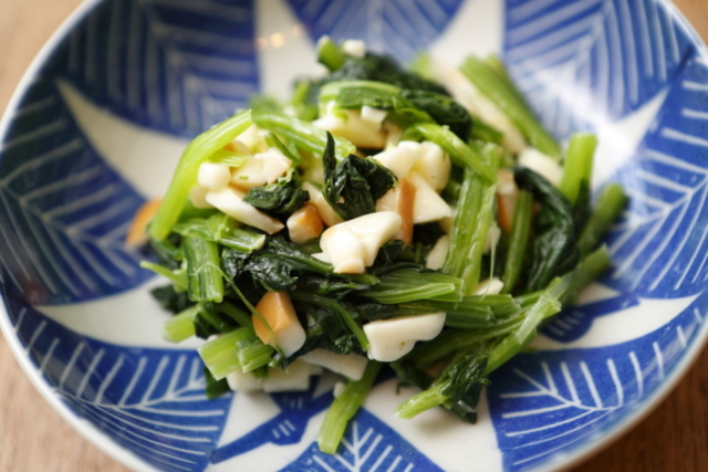 スモークチーズのおすすめアレンジレシピ:おひたし