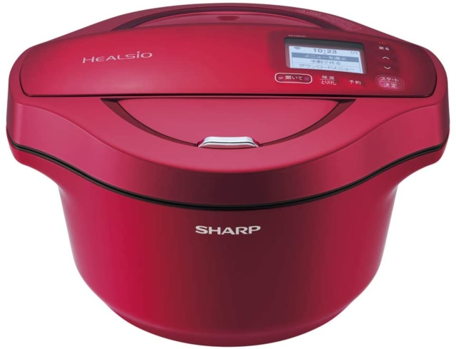 予約調理でも注目の電気圧力鍋②:ヘルシオホットクック KN-HW24C(シャープ)