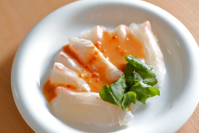 ドレッシングのおすすめアレンジレシピ:刺身