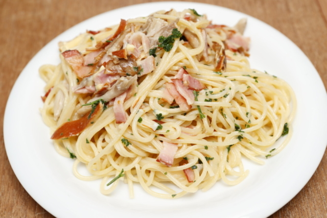 スモークチーズのおすすめアレンジレシピ:パスタ