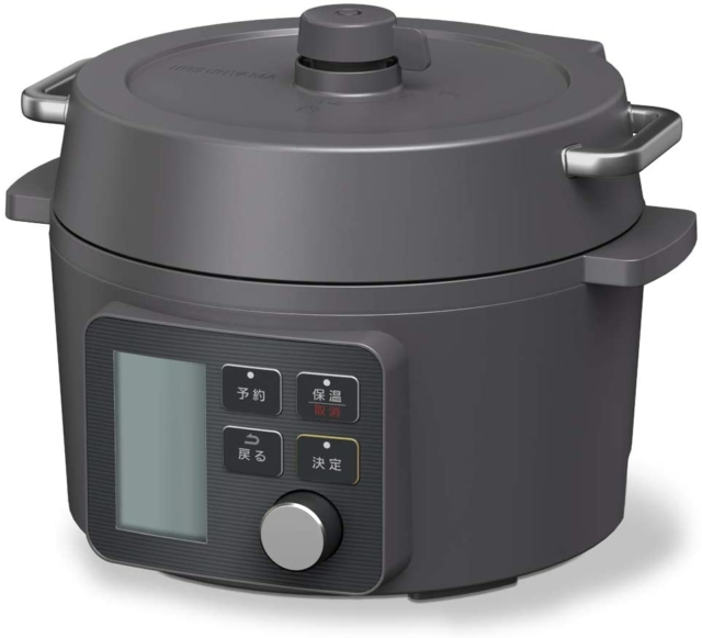 自動調理メニュー充実の電気圧力鍋③:電気圧力鍋 KPC-MA2(アイリスオーヤマ)