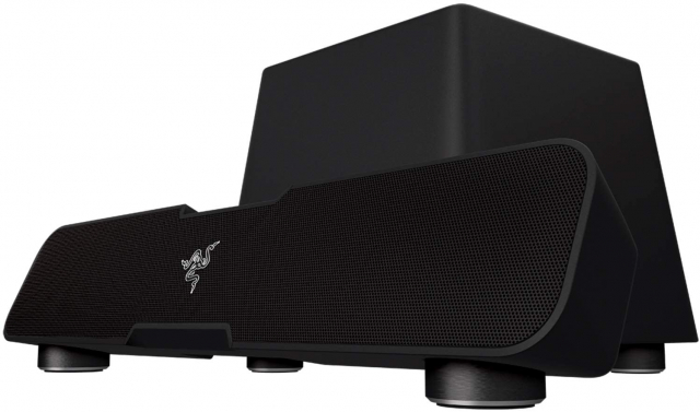 Razer Leviathan ゲーミングスピーカー Razer ゲーミングスピーカー、PC ゲーミングサウンドバー & サブ