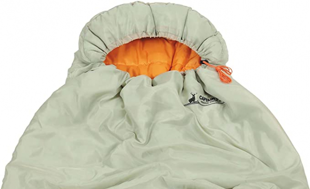 キャンプにおすすめのシュラフ CAPTAIN STAG(キャプテンスタッグ) エッグ型シュラフ