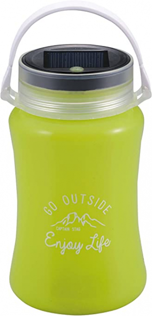 おすすめのランタン7.キャプテンスタッグ フローティングLEDランタン type2<ソーラー&USB充電式>