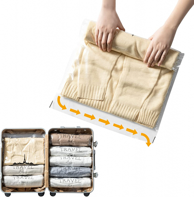 おすすめの圧縮袋④スーツケースやトラベルバッグにぴったり「Umi/旅行 圧縮 ふとん圧縮袋」