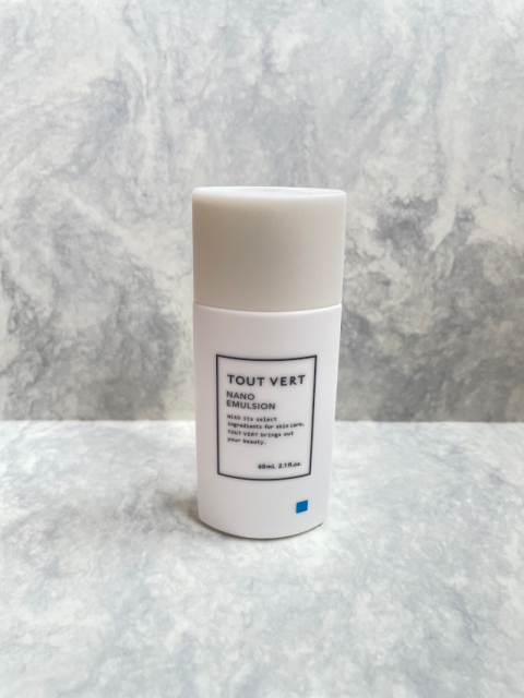 おすすめの敏感肌向け乳液1. TOUT VERT(トゥヴェール)「ナノエマルジョン 60ml」